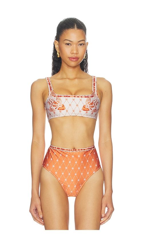 Shani Shemer Lilia Bikini Top in Cream. - S also in XS