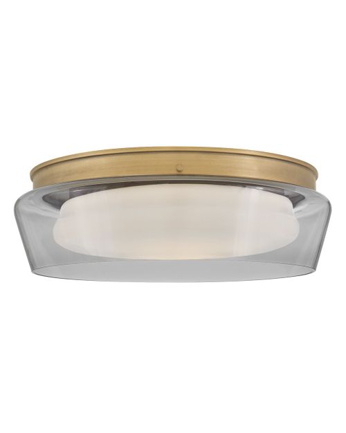 Heritage Brass LED Flush Mount from the Demi Collection