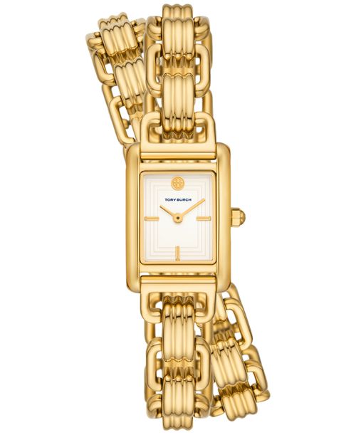 Women's The Eleanor 3-in-1 Gold-Tone Stainless Steel Bracelet Watch 19mm - Gold
