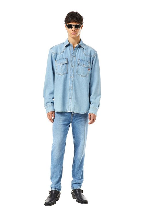 Shirt Men color Blue