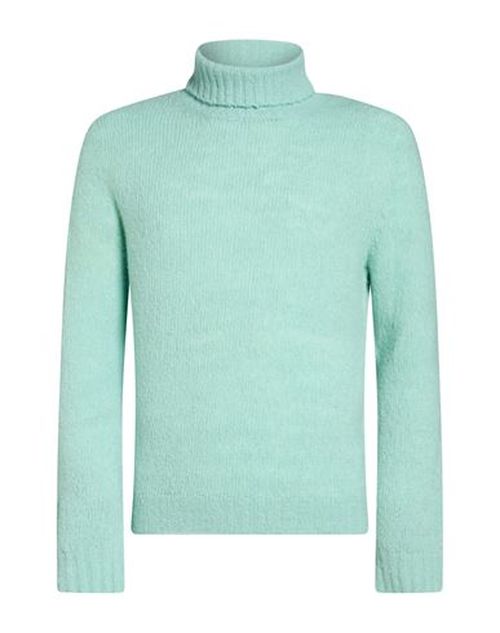 Man Turtleneck Light green Size S Merino Wool, Cashmere, Polyamide