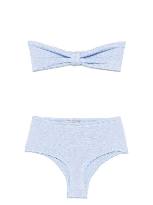 Seersucker bikini - Blue