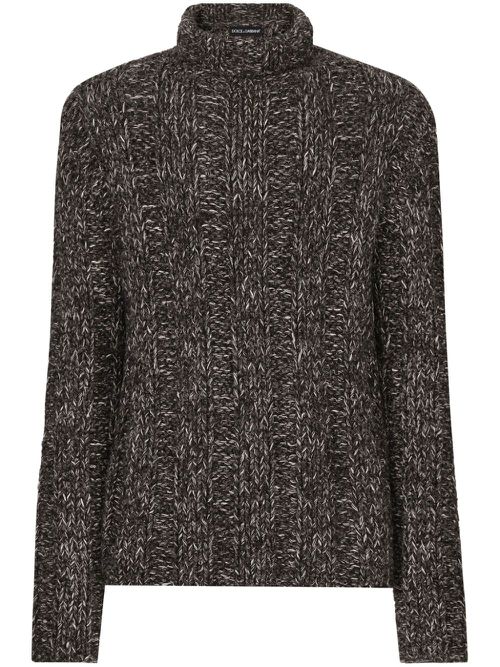 Chunky-knit jumper - Grey