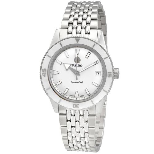 Captain Cook Automatic White Dial Ladies Watch R32500013