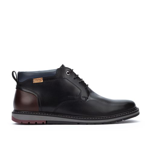 Pikolinos BERNA M8J Men leather Ankle boots BLACK