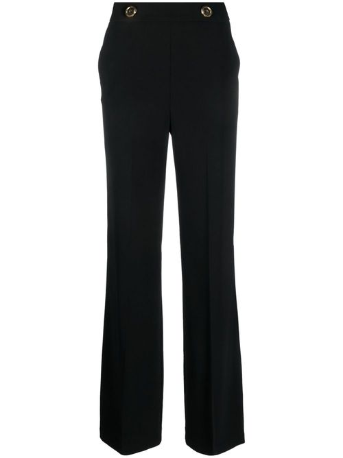 High-waisted trousers - Black
