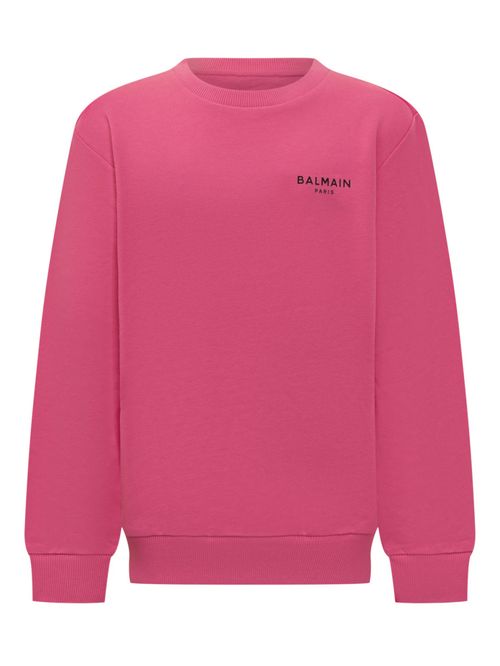 Kids Pink Logo Sweatshirt