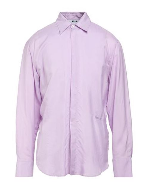 Man Shirt Lilac Size 15 Cupro