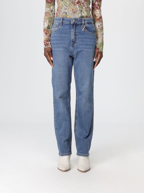 Jeans Woman color Denim