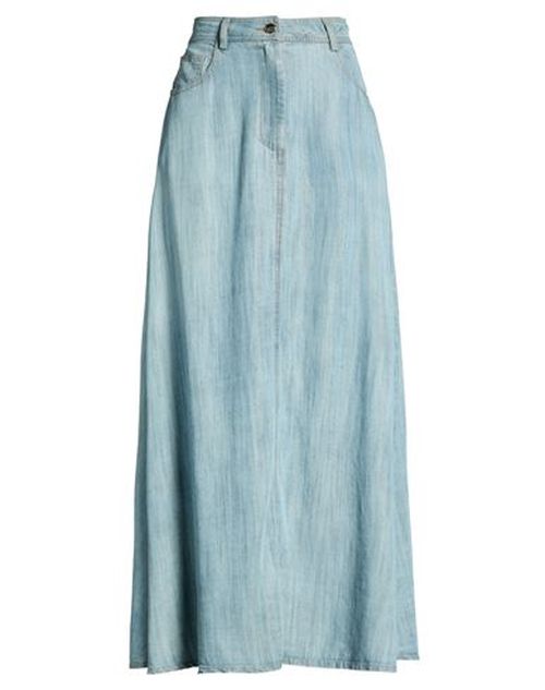 Woman Denim skirt Blue Size 6 Lyocell
