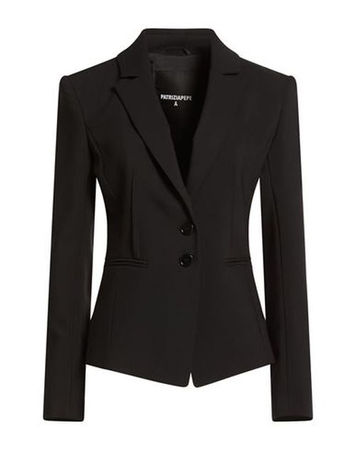Woman Blazer Black Size 10 Polyester, Viscose, Elastane