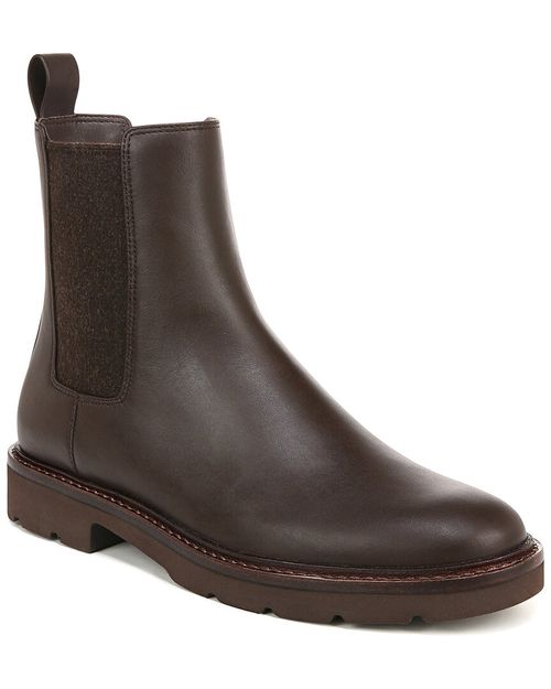Vince Ryker Men\'s Brown Leather Chelsea Boots Vince Ryker Leather Bootie | ShopSimon main image 2