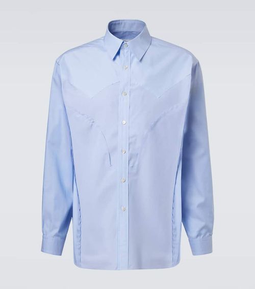 Cotton poplin shirt