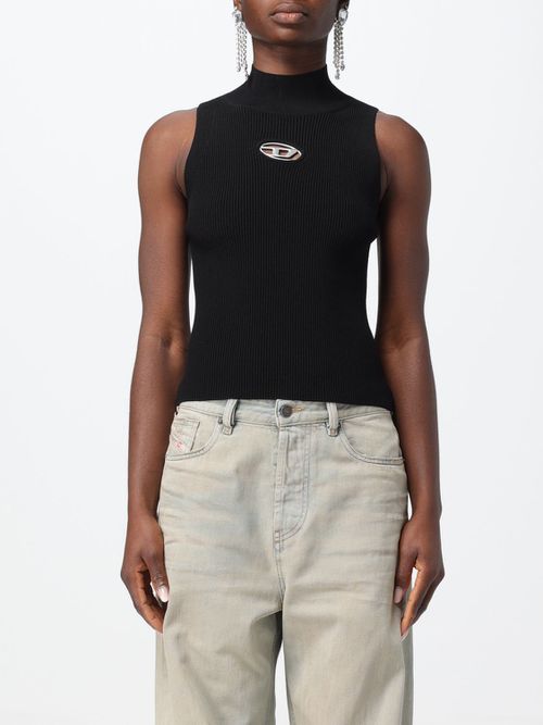 Top Woman color Black
