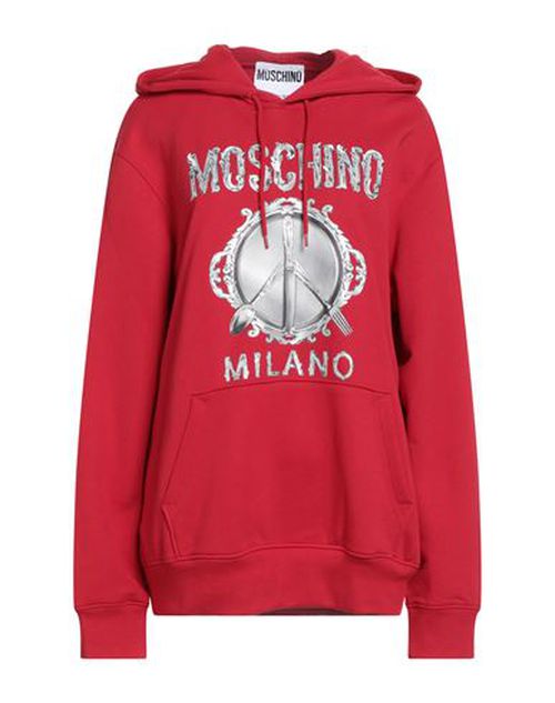 Couture Woman Sweatshirt Red Size 10 Organic cotton