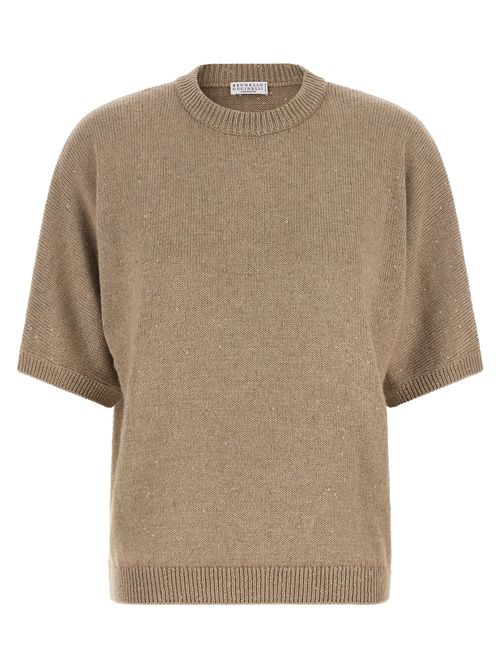 Diamante Sweater — Beige