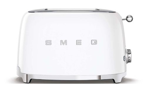 50's Retro Style White 2-Slice Toaster