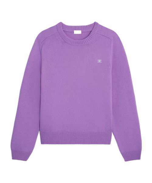 Crewneck sweater IN WOOL AND CASHMERE