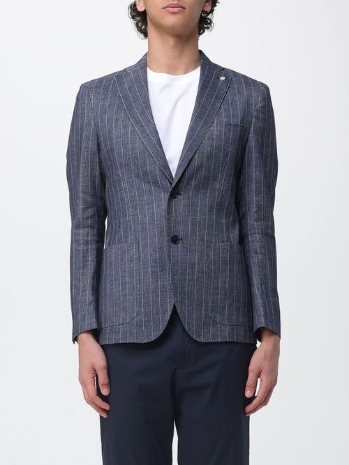 Jacket Men color Blue