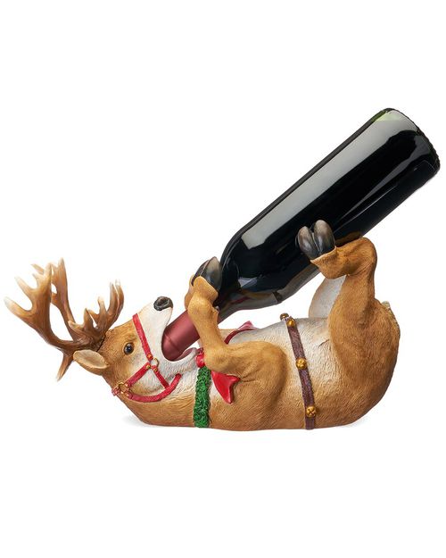True Reindeer Wine Bottle Holder