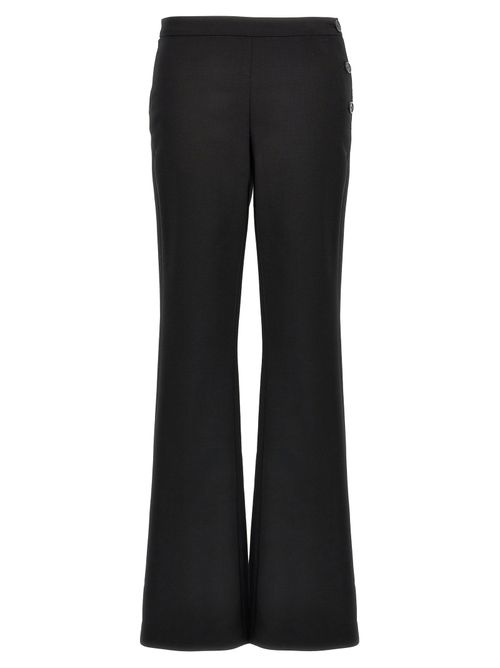 Oblique Trousers — Black
