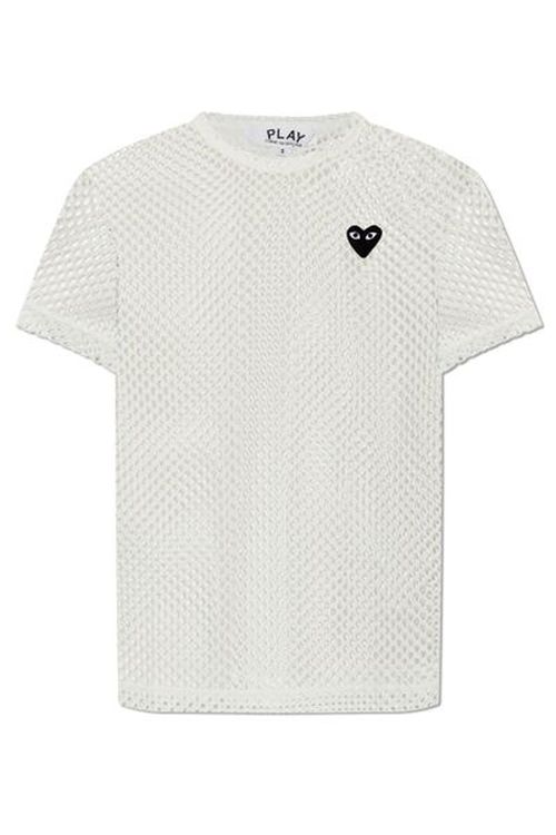 Comme des Garçons Play Sheer Mesh T-Shirts