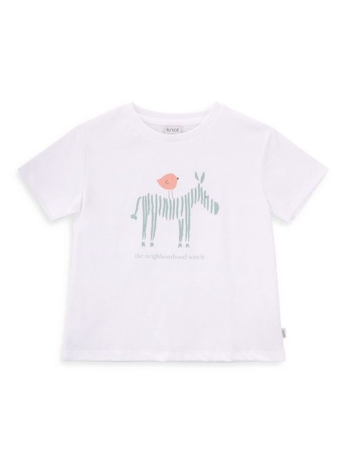 Neighbourhood-print T-shirt - White