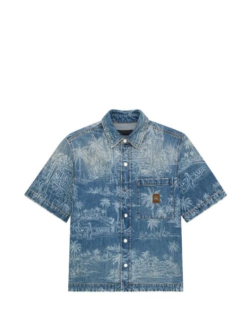 Men's Mini Paint Splash Shirt