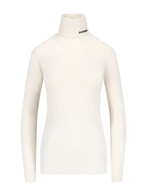 Tailored Virgin Wool-Blend Top for Women