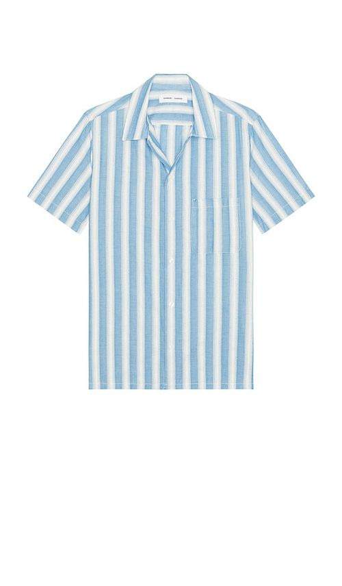 SAMSOE SAMSOE Saavan JF Shirt in Blue.  XL/1X. Also in