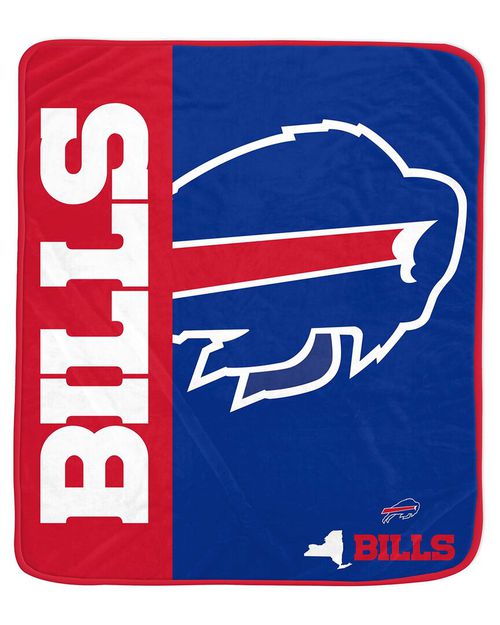 Buffalo Bills Nfl Team Logo Soft Fleece Throw