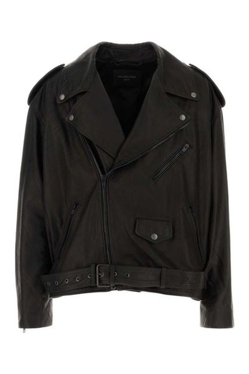 Balenciaga Leather Biker Jacket