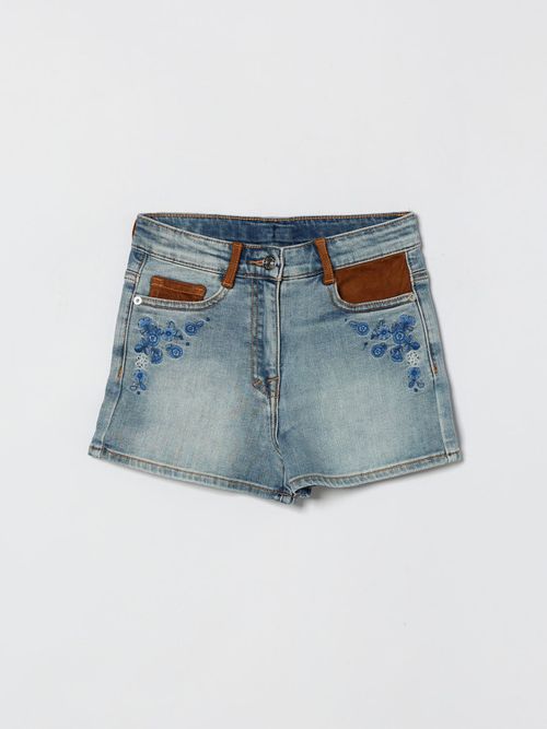 Shorts Kids color Blue