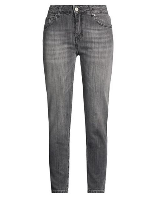Woman Jeans Black Size XS Cotton, Elastic fibres