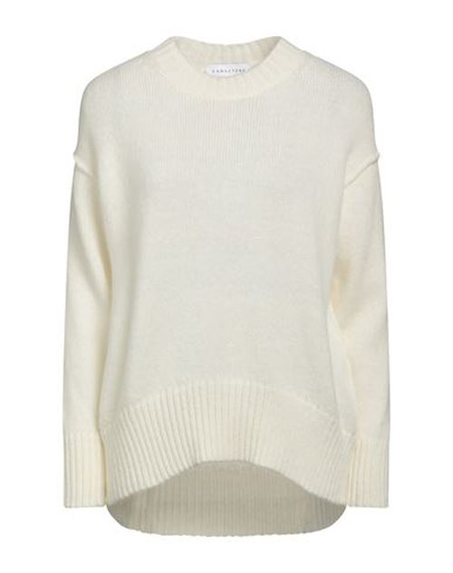 Caractère Woman Sweater Ivory Size XL Virgin Wool, Nylon