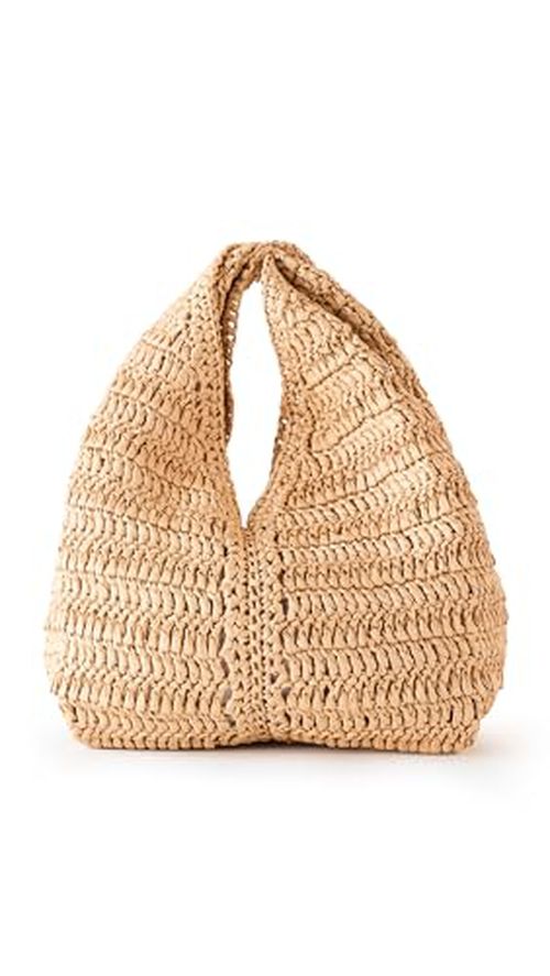 A.L.C. Women's Simone Raffia Bag, Desert Palm, Tan, One Size