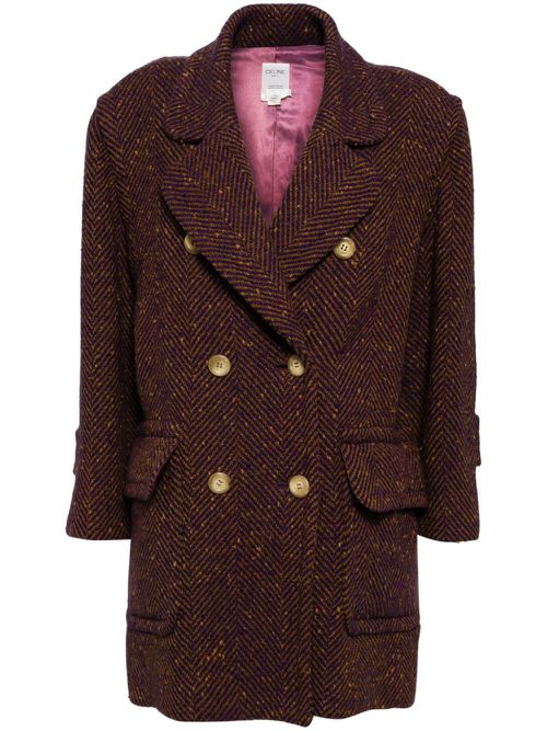 Double breasted coat - Blue
