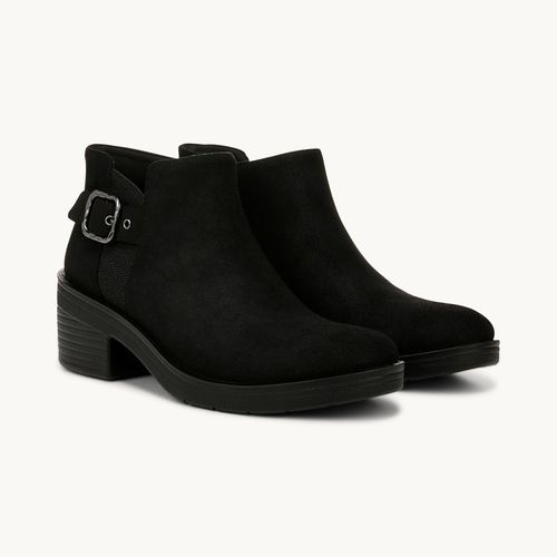 For Oasis Ankle Bootie Boots Black Fabric