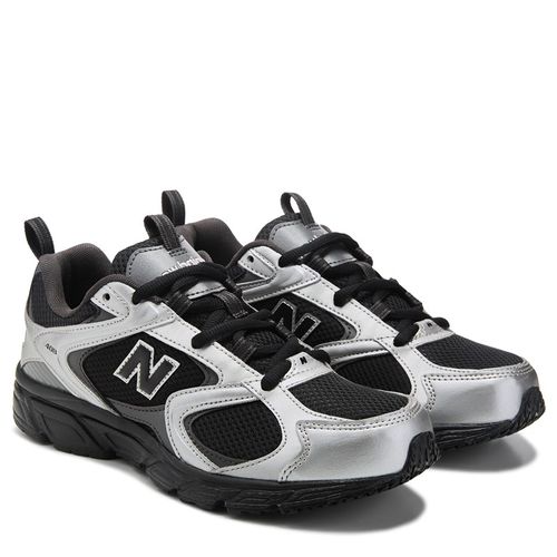 408 Sneakers (Black/Silver)
