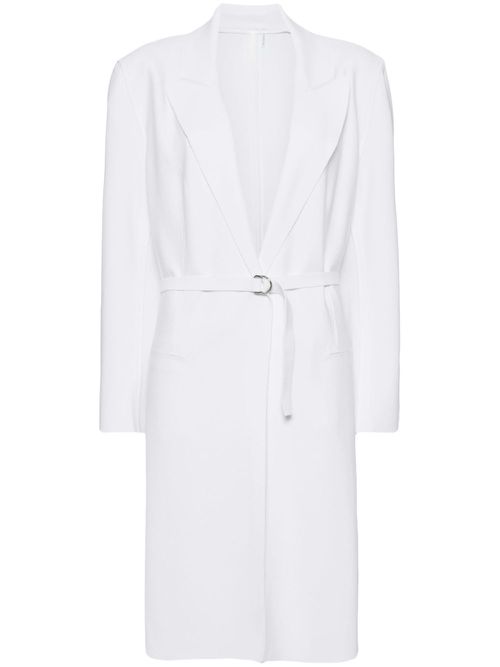 Single breasted coats - White