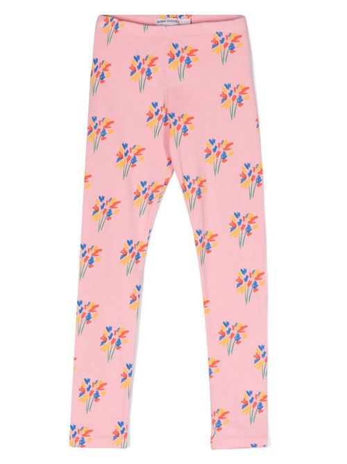 Fireworks cotton leggings - Pink