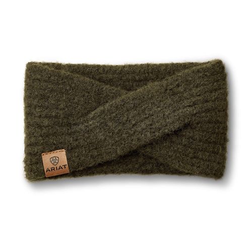 Women's Chilton Headband in Olive, Size OS, by