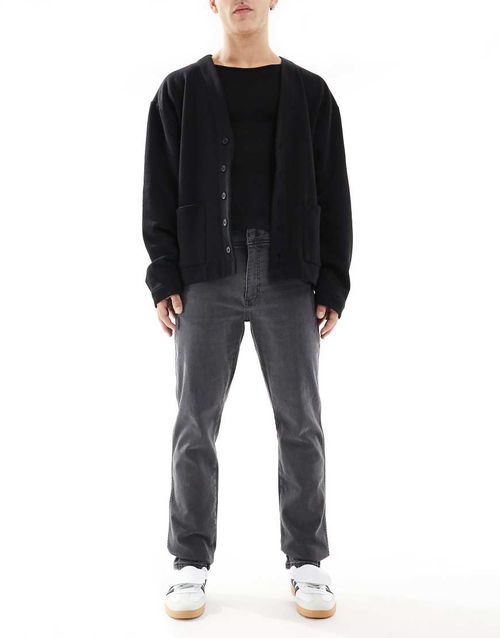 Wrangler Texas slim fit jeans in washed black