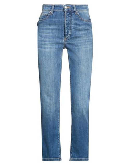 Woman Jeans Blue Size 25 Cotton, Elastane