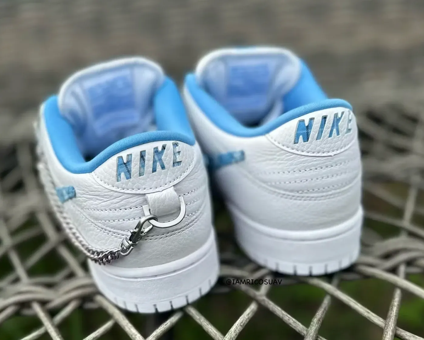 Nicole Hause's Nike Dunks Have a Punk-Prep Vibe.
