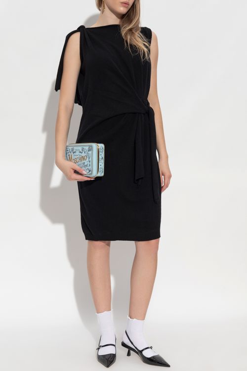 Wool Dress, Women's, Black