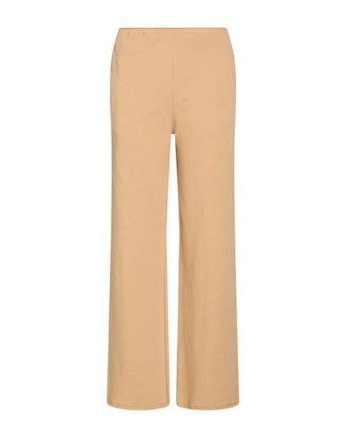 Woman Pants Sand Size 8 Cotton