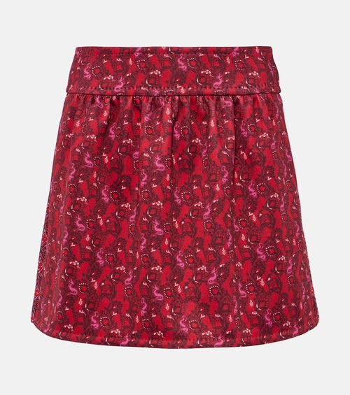 Balocco embellished floral midi skirt