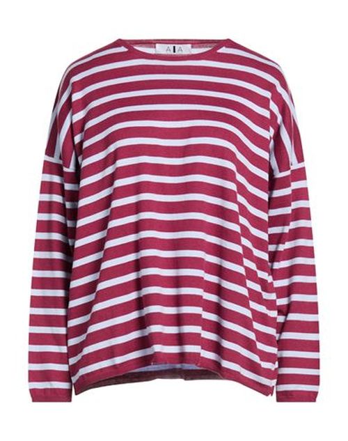 Woman Sweater Mauve Size L Cotton