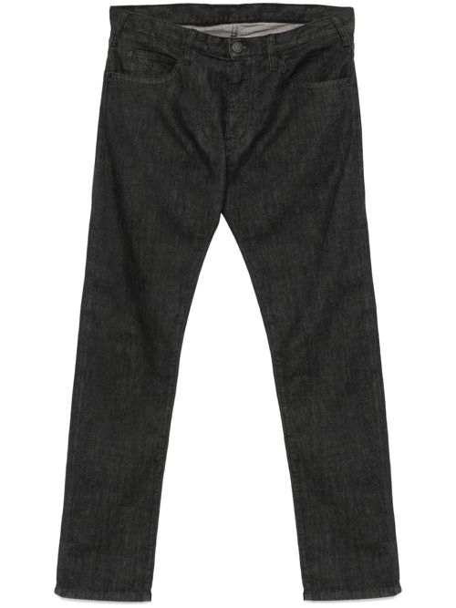 Straight-leg jeans - Black